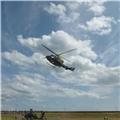 Helicopters landing at Dawlish Warren 006